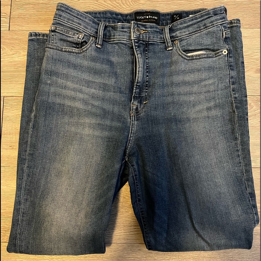 Lucky Brand Light Wash High Rise Skinny Jean